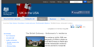 The British Embassy - Ambassador's residence